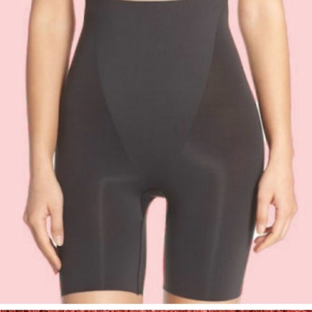 Spanx Thin-stints black shape wear short XL